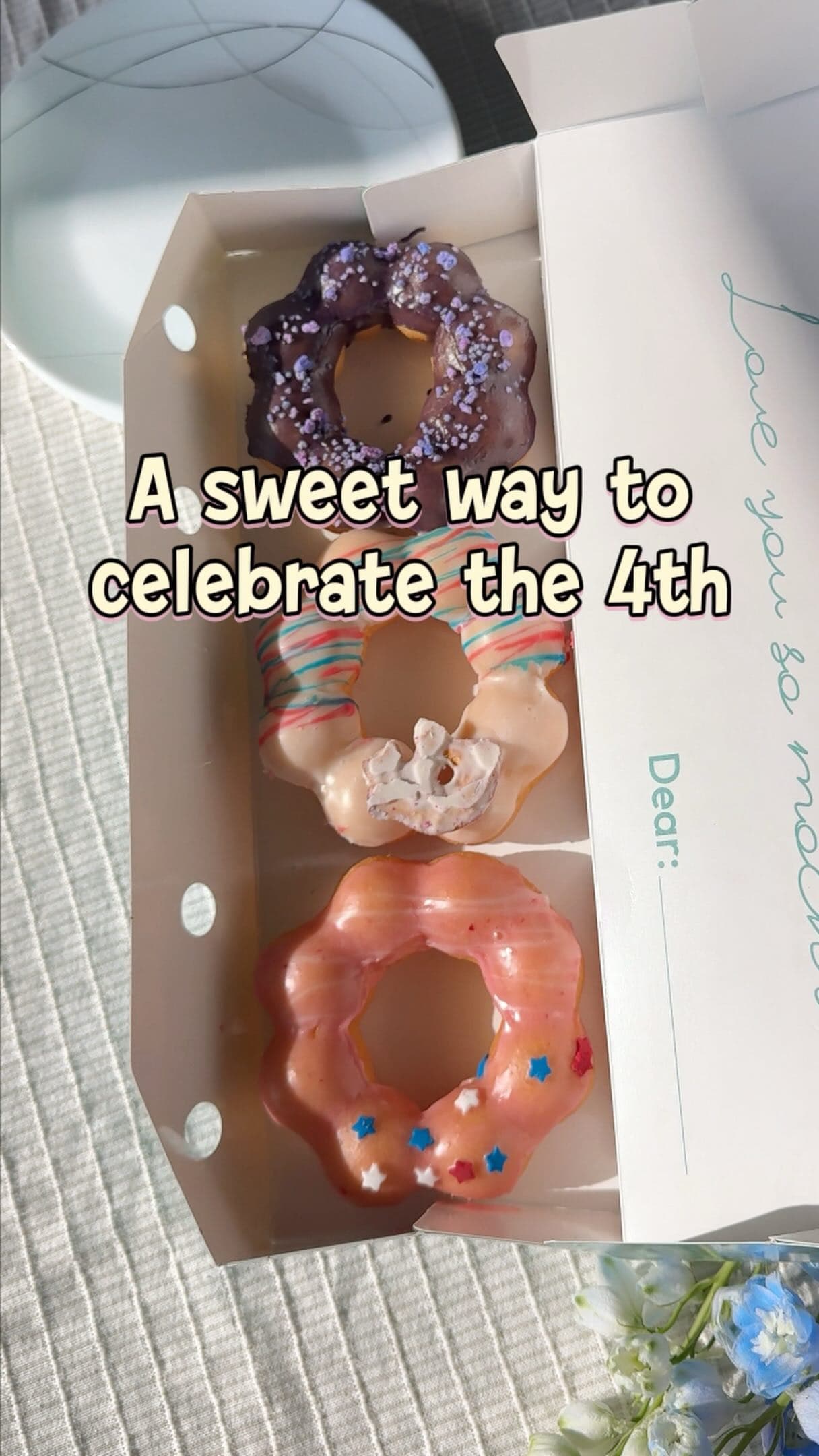 Mochi donuts with Mochinut